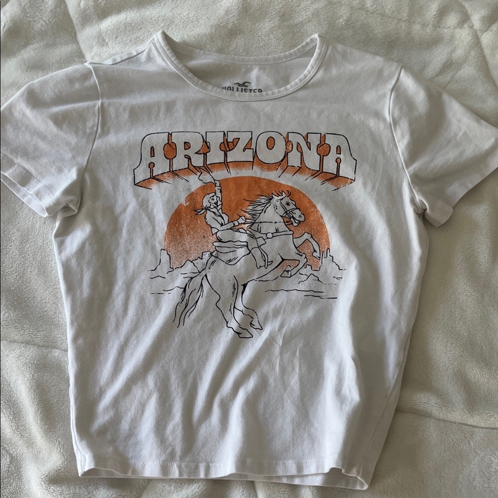 Hollister Arizona Graphic Crop Top